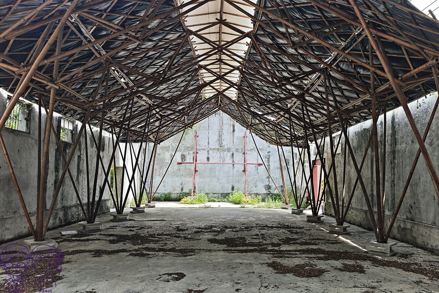 雲林斗六免門票景點｜斗六糖廠竹創基地，百年糖廠變身竹藝園區，竹苑親子遊戲場、台糖冰品必吃