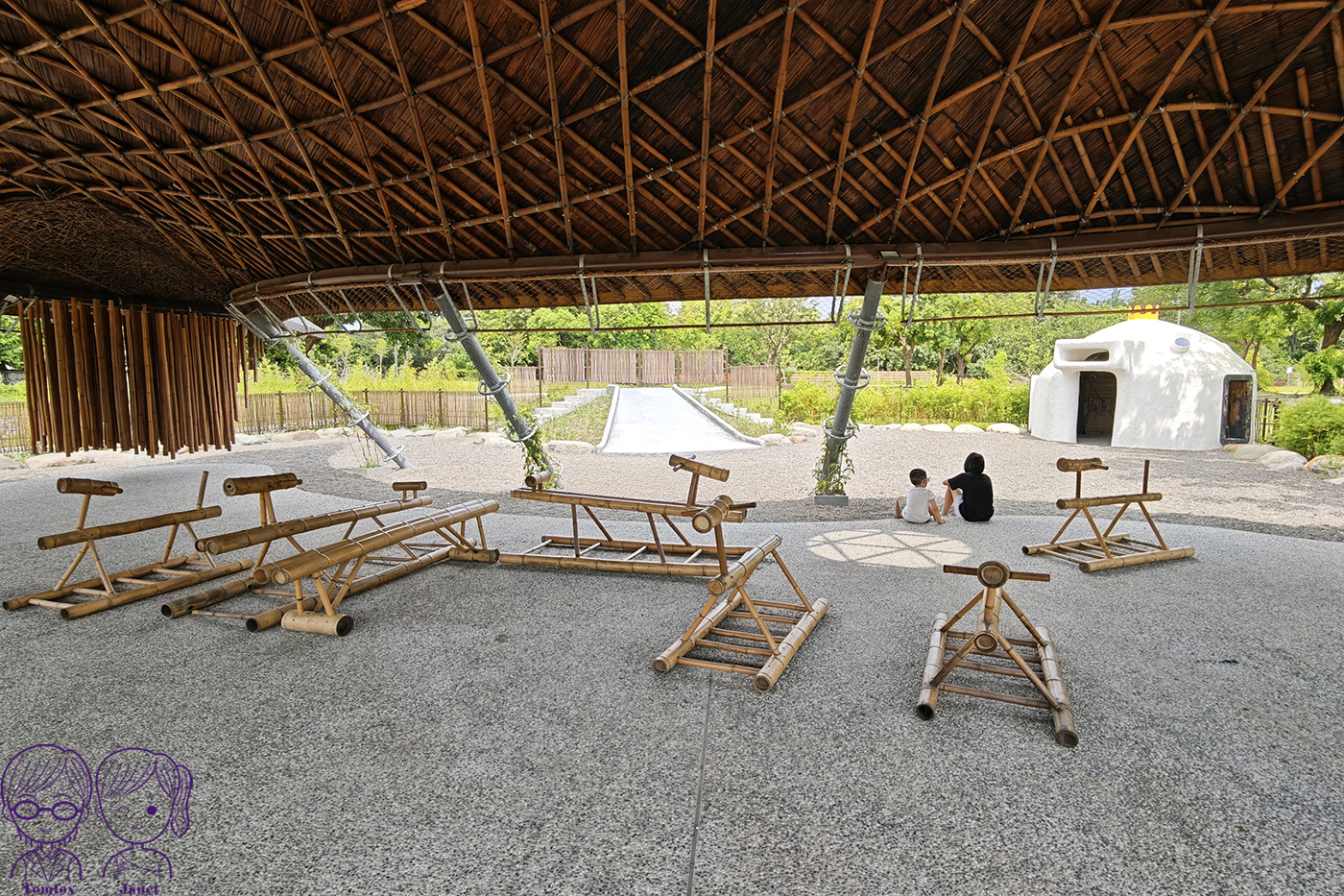 雲林斗六免門票景點｜斗六糖廠竹創基地，百年糖廠變身竹藝園區，竹苑親子遊戲場、台糖冰品必吃