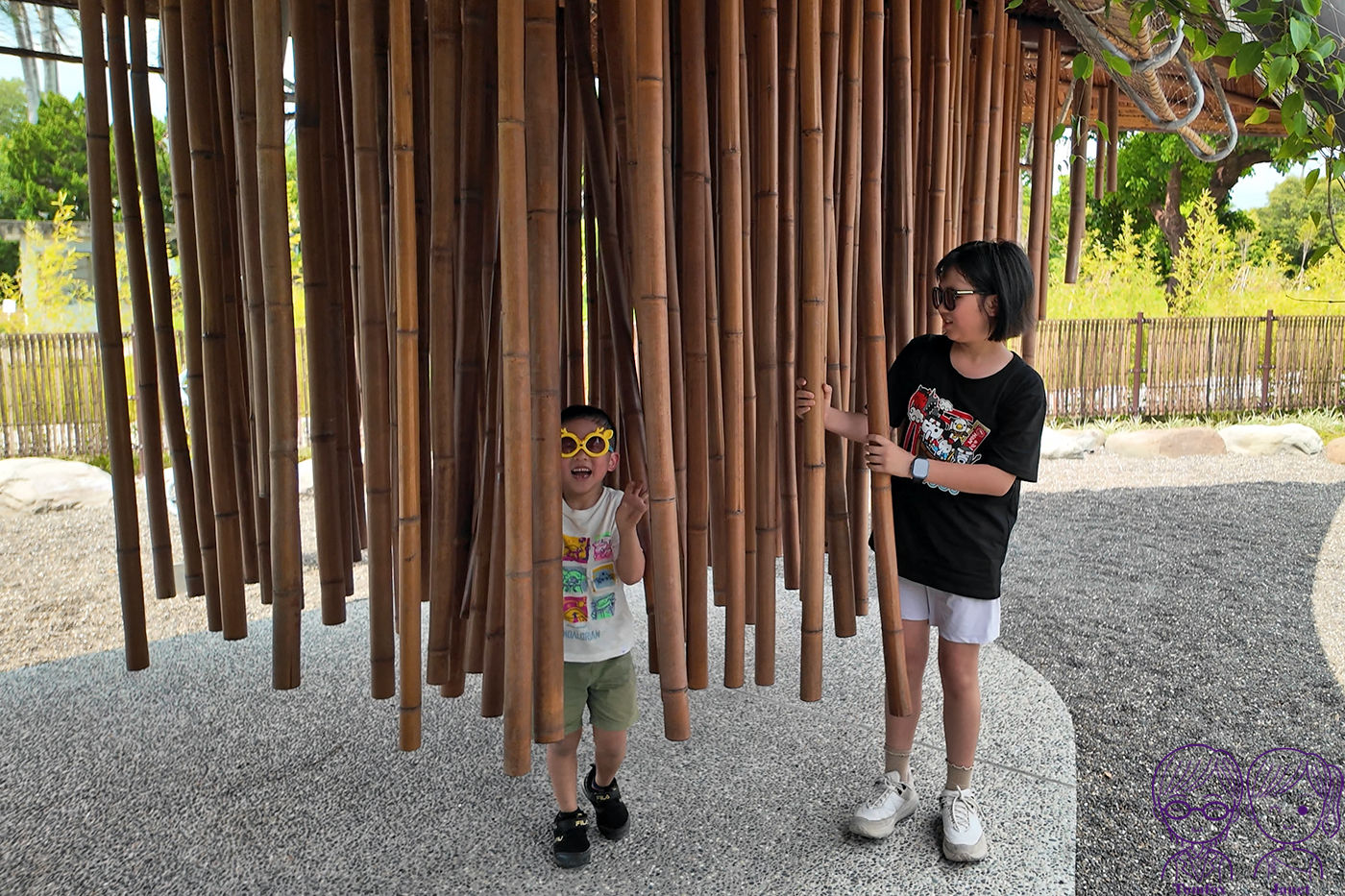 雲林斗六免門票景點｜斗六糖廠竹創基地，百年糖廠變身竹藝園區，竹苑親子遊戲場、台糖冰品必吃