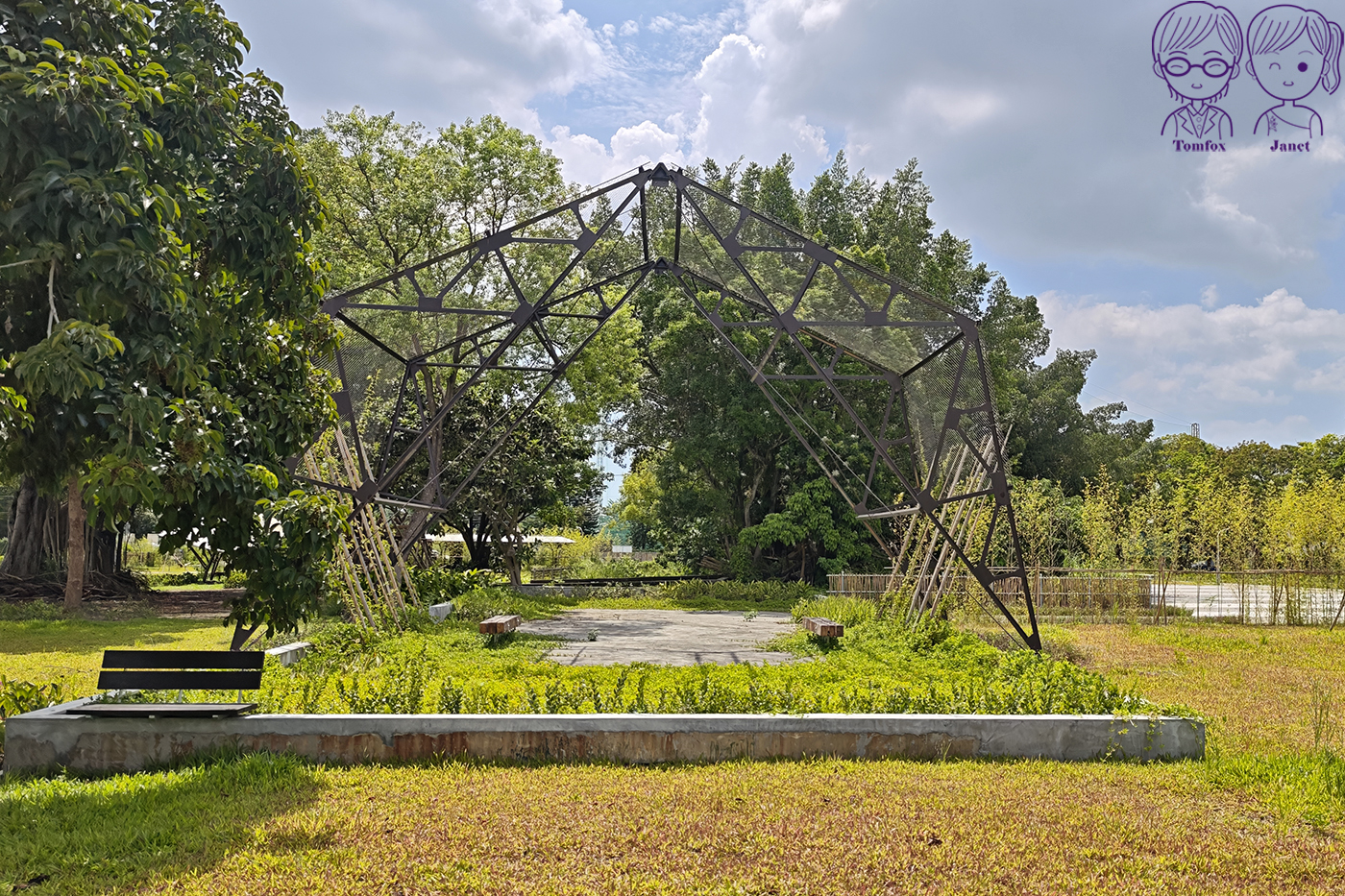 雲林斗六免門票景點｜斗六糖廠竹創基地，百年糖廠變身竹藝園區，竹苑親子遊戲場、台糖冰品必吃